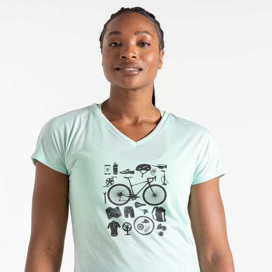 Women's Calm T-Shirt Mint Green
