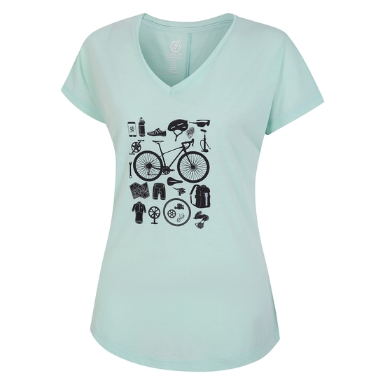 Women's Calm T-Shirt Mint Green