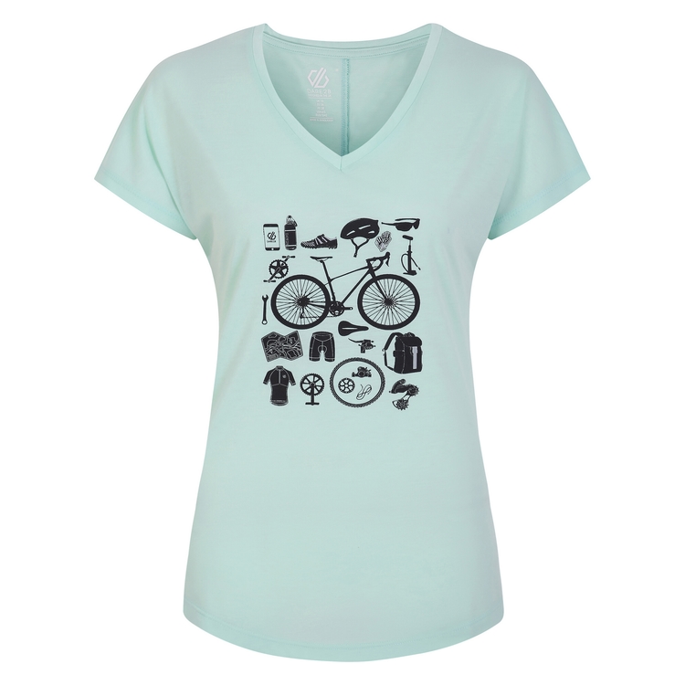 Women's Calm T-Shirt Mint Green Dare2B ROW