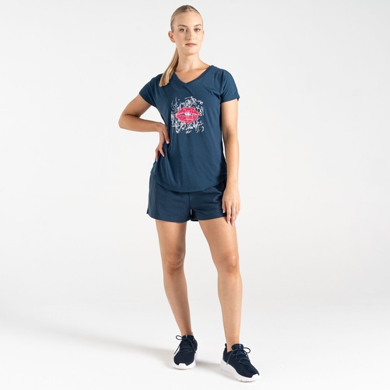 Women's Calm T-Shirt Moonlight Denim