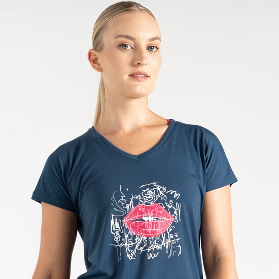 Women's Calm T-Shirt Moonlight Denim