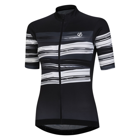 Women's AEP Stimulus Jersey Black Paint Print