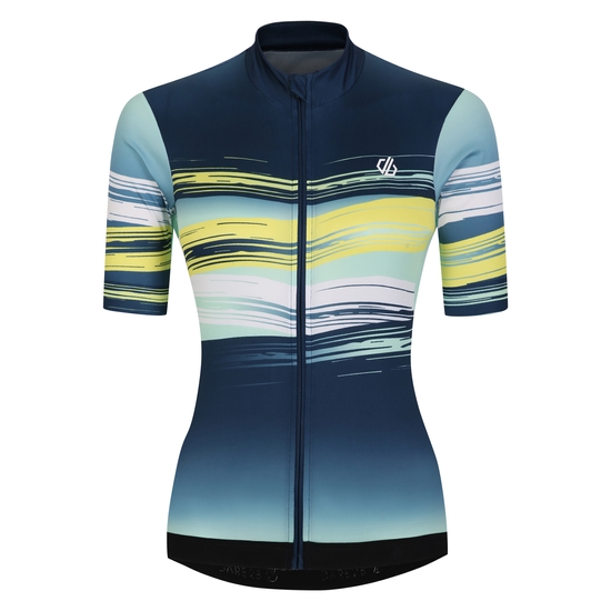 Women's AEP Stimulus Jersey Mint Green Paint Print