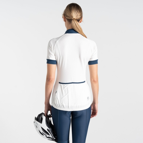 Women's Pedal Through It II Jersey White