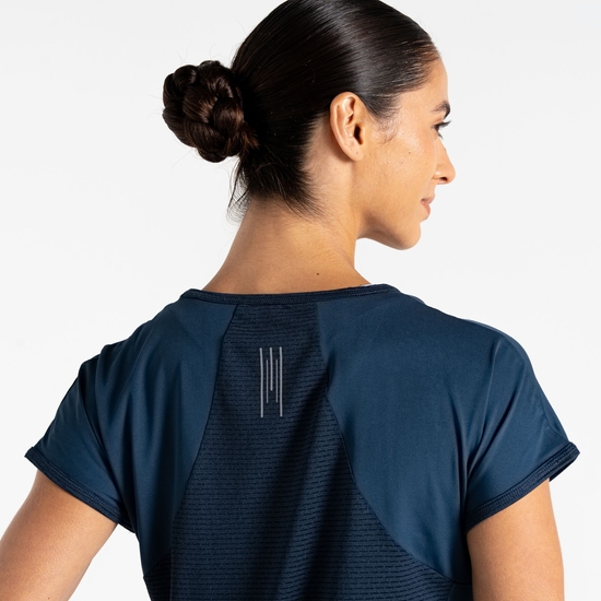 T-shirt Chase pour femme Bleu