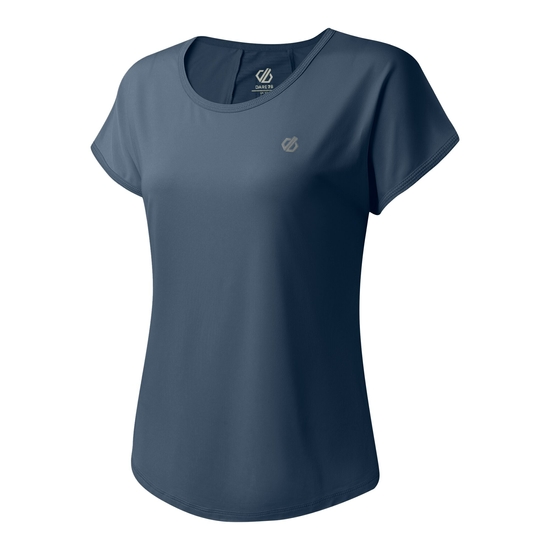 T-shirt Chase pour femme Bleu