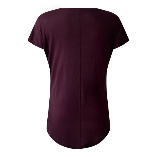 Women's Serene T-Shirt Deep Plum 