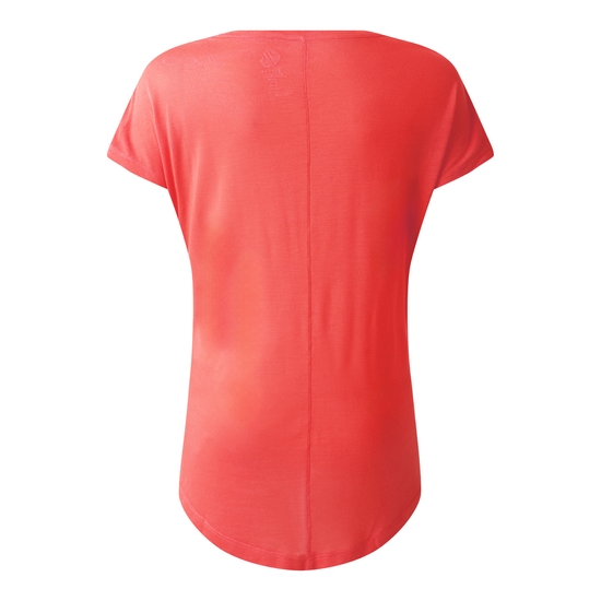 Women's Serene T-Shirt Peach Bloom 
