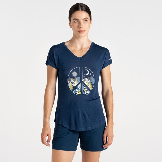 Women's Serene T-Shirt Moonlight Denim
