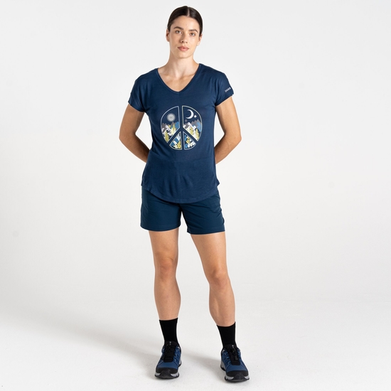 Women's Serene T-Shirt Moonlight Denim
