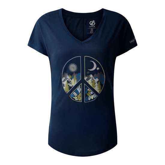 Women's Serene T-Shirt Moonlight Denim