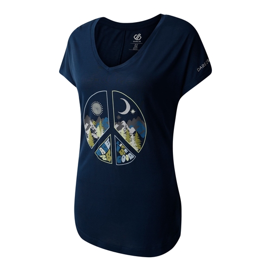 Women's Serene T-Shirt Moonlight Denim