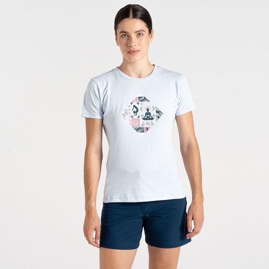 T-shirt Tranquility III pour femme Bleu