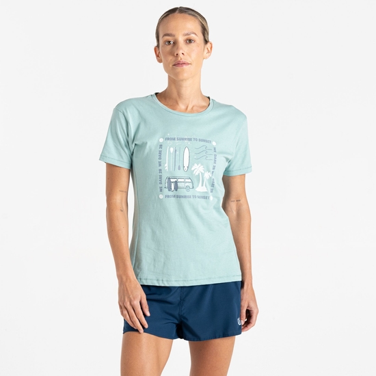 T-shirt Tranquility III pour femme Vert