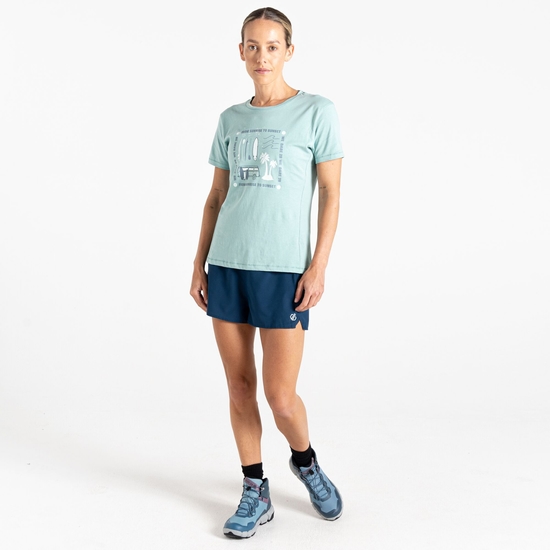 Women's Tranquility III T-Shirt Aquifer 
