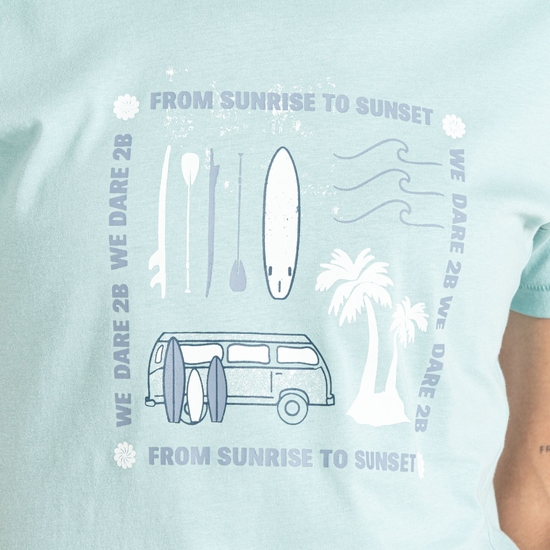 Women's Tranquility III T-Shirt Aquifer 