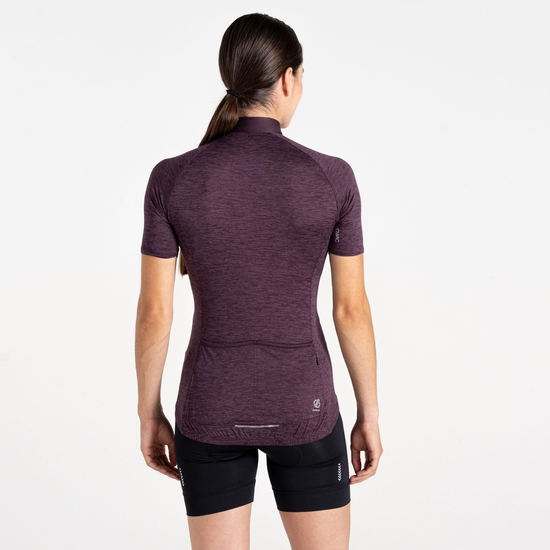 Women's Pedal Through It II Jersey Deep Plum 