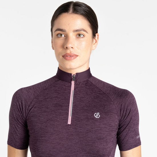 Women's Pedal Through It II Jersey Deep Plum 