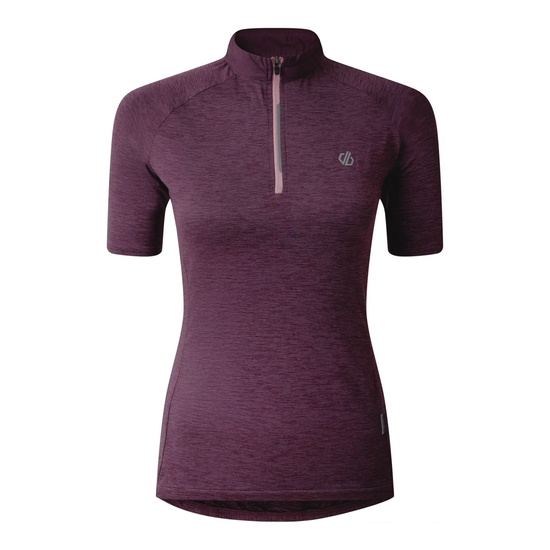 Women's Pedal Through It II Jersey Deep Plum 