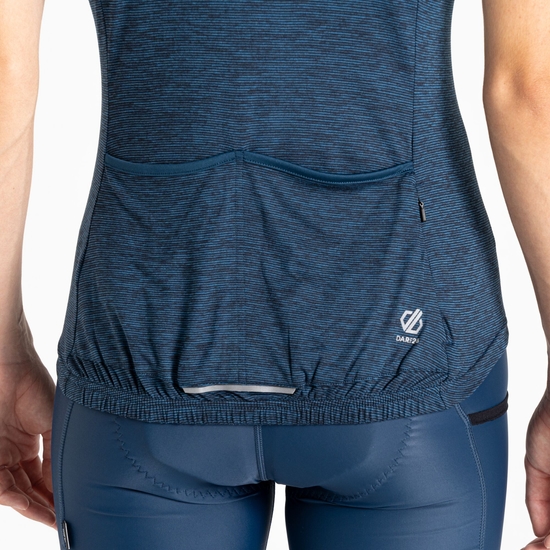 Maillot Pedal Through It II pour femme Bleu