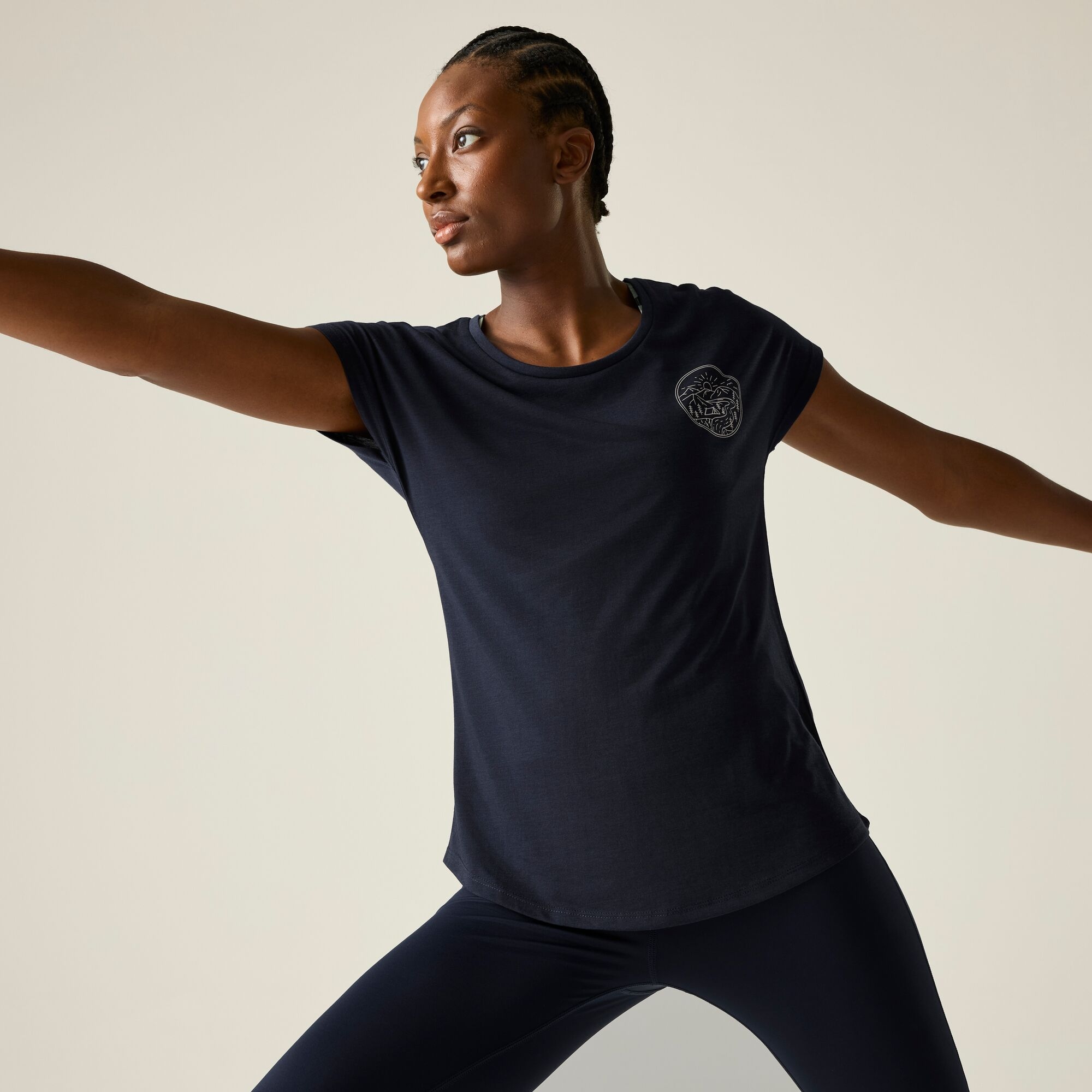 Dare 2B Women's Blue Serenity T-Shirt Size: 10