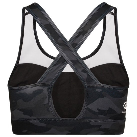 Brassière Sport Femme Avec Imprimé MANTRA Noir