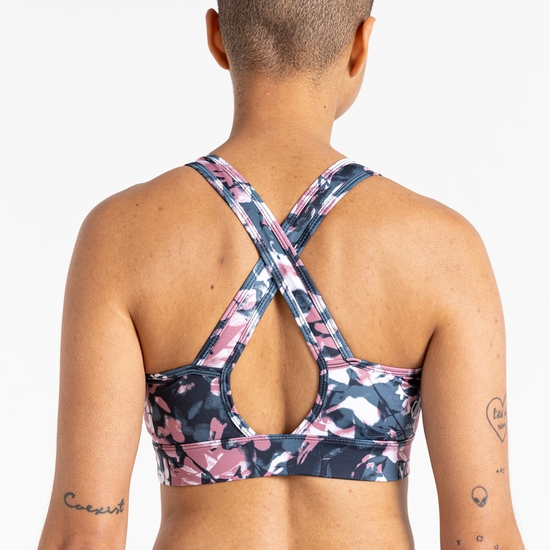 Brassière Sport Femme Avec Imprimé MANTRA Rose