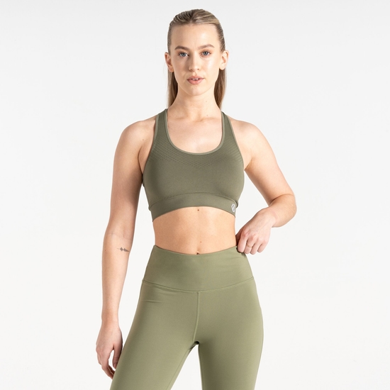 Brassière Sport Femme DON'T SWEAT Olivine Green