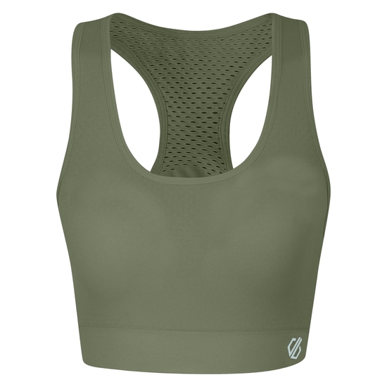 Women's Don't Sweat It II Sports Bra Olivine Green