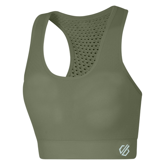Women's Don't Sweat It II Sports Bra Olivine Green