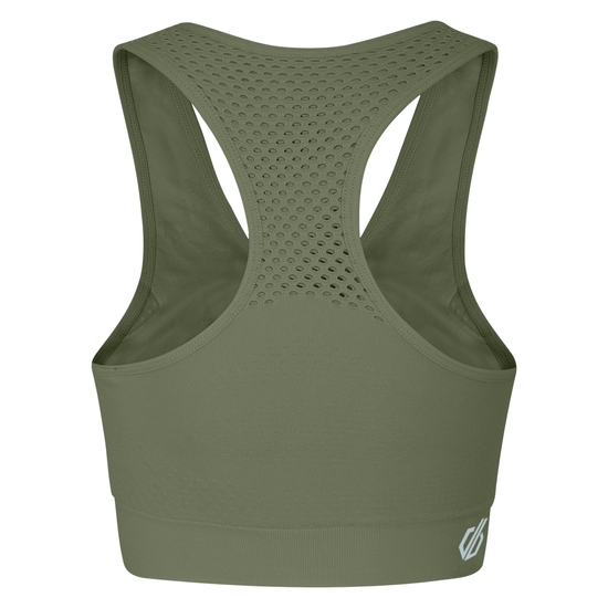 Women's Don't Sweat It II Sports Bra Olivine Green