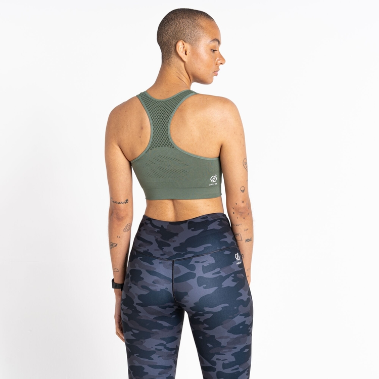 Brassiere Sport Femme DON T SWEAT Vert Dare2B FR