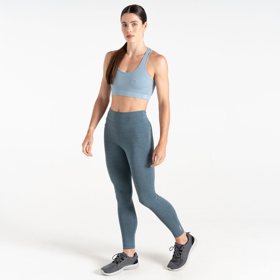 Women's Don't Sweat It II Sports Bra Rainwashed Blue