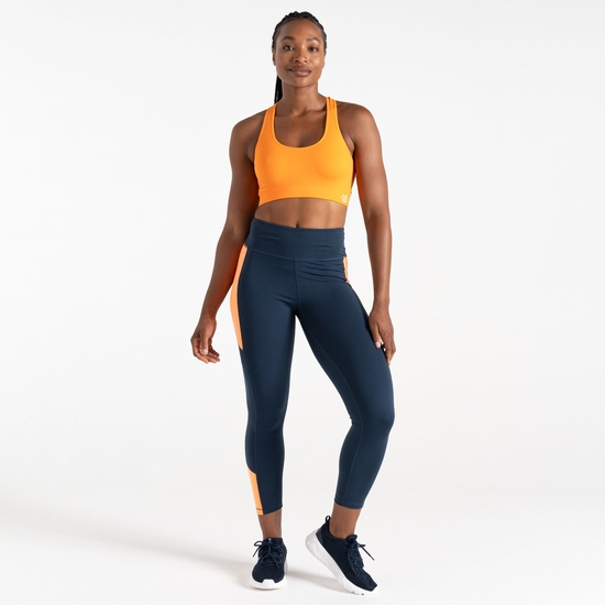 Women's Don't Sweat It II Sports Bra Live Wire Orange