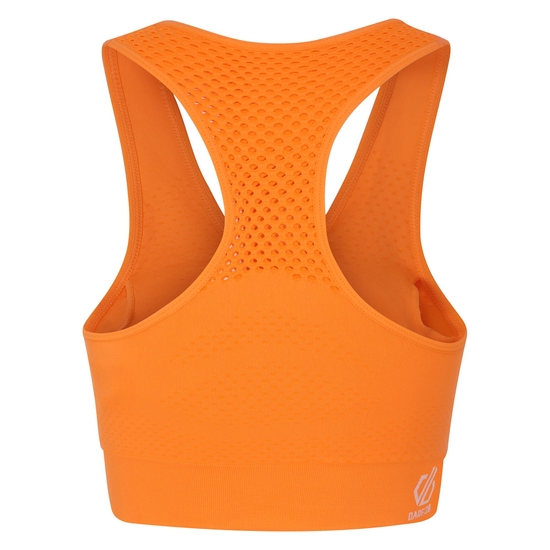 Women's Don't Sweat It II Sports Bra Live Wire Orange