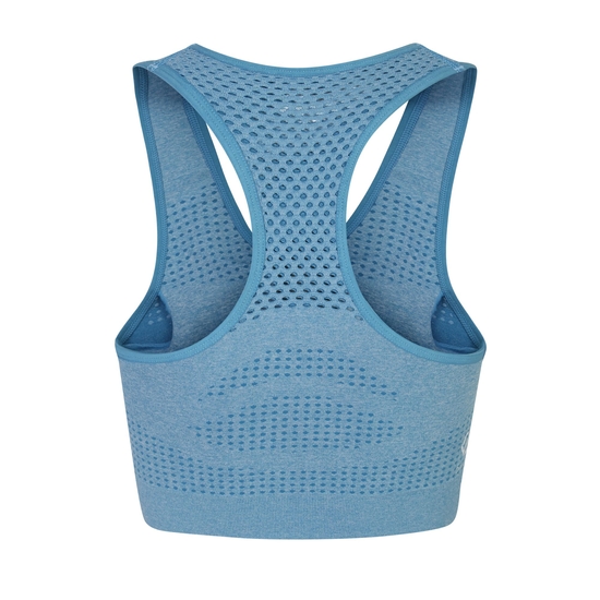 Women's Don't Sweat It II Sports Bra Niagara Blue Marl