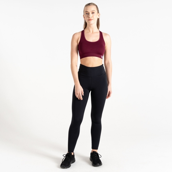 Women's Don't Sweat It II Sports Bra Berry Pink Marl