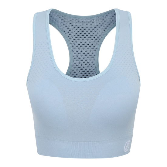 Women's Don't Sweat It II Sports Bra Quiet Blue