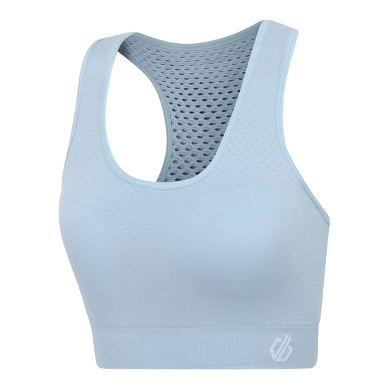 Women's Don't Sweat It II Sports Bra Quiet Blue
