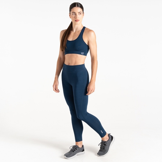Women's Don't Sweat It II Sports Bra Moonlight Denim
