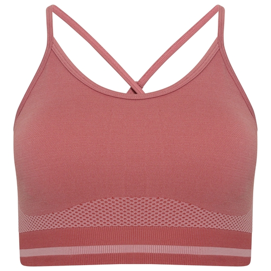 Women's Don't Sweat It Strappy Bra Mesa Rose
