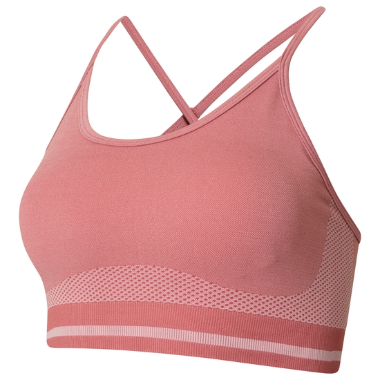 Women's Don't Sweat It Strappy Bra Mesa Rose