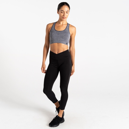 Brassière de sport Don't Sweat It III pour femme Gris