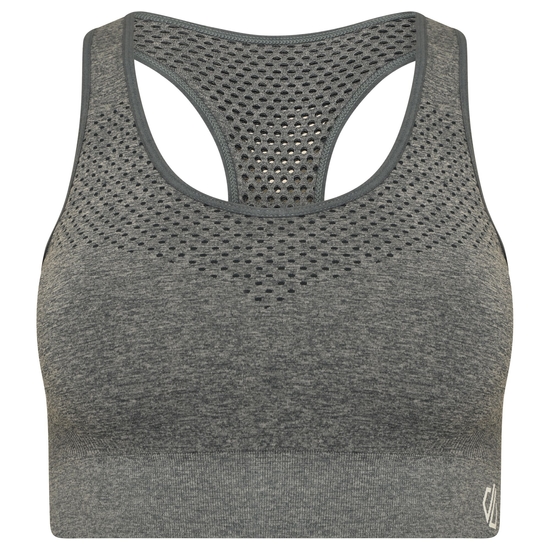 Brassière de sport Don't Sweat It III pour femme Gris