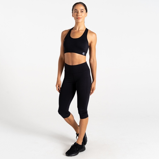 Women's Don't Sweat It III Sports Bra Black 