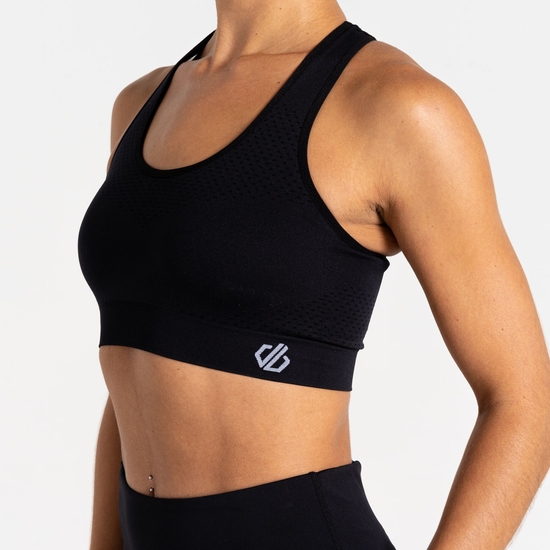 Women's Don't Sweat It III Sports Bra Black 