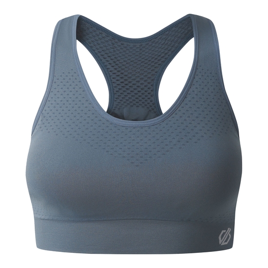Brassière de sport Don't Sweat It III pour femme Gris