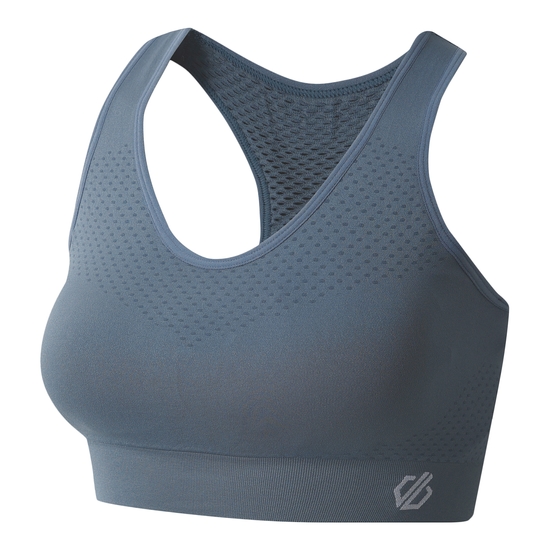 Brassière de sport Don't Sweat It III pour femme Gris
