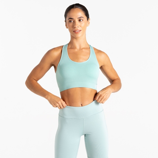 Women's Don't Sweat It III Sports Bra Aquifer 
