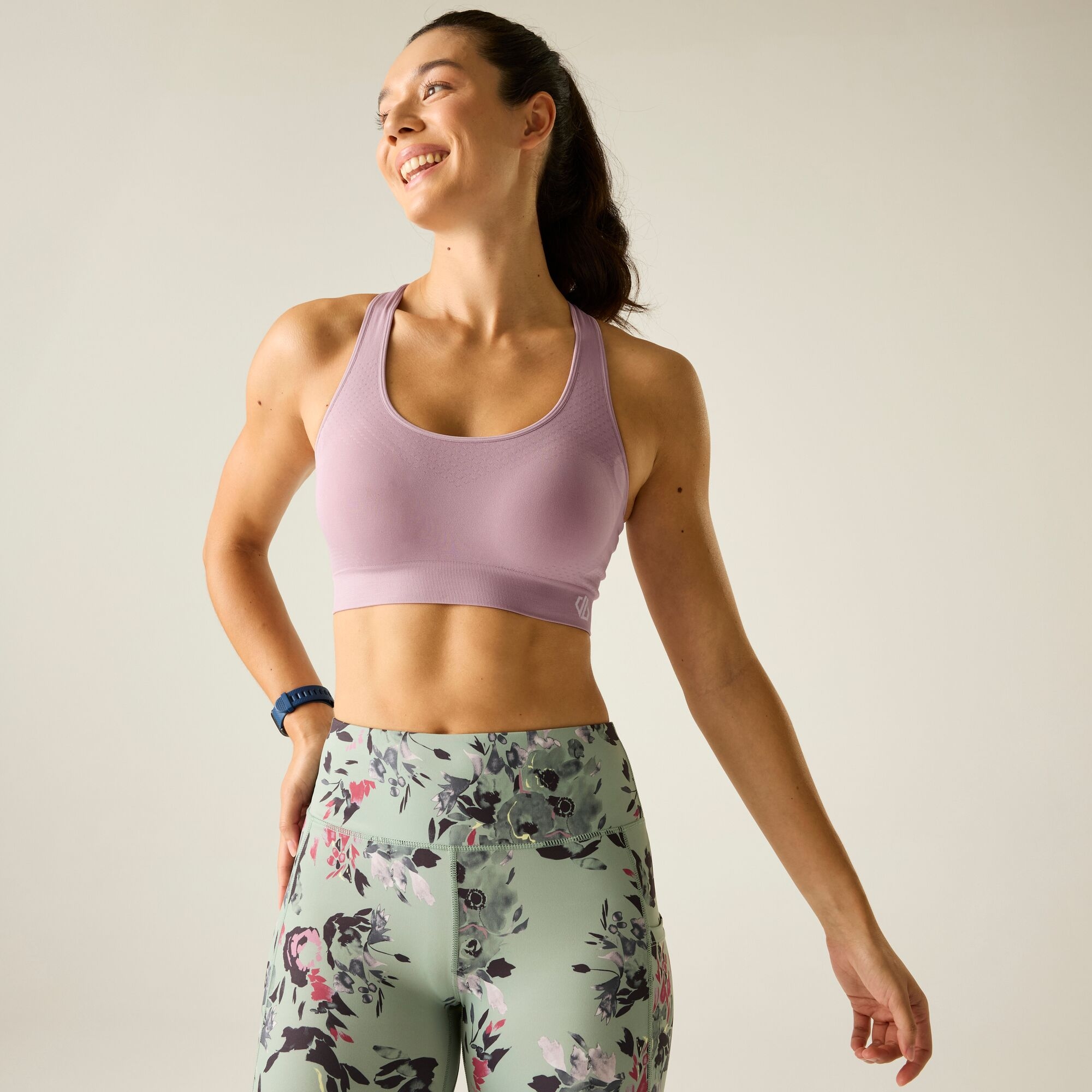 Dare 2B Women's Purple Don't Sweat It Ii Sports Bra Size: Xs